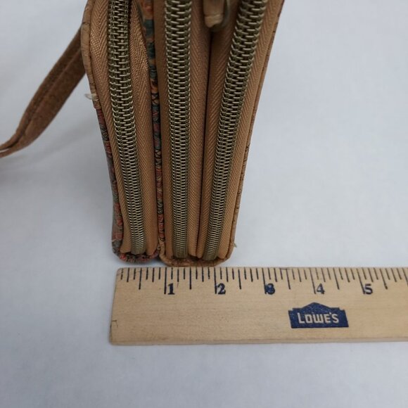 Cork Crossbody Bag Women Small Unique Purse 3 Zip Pockets Phone Case Travel Boho - Picture 16 of 16